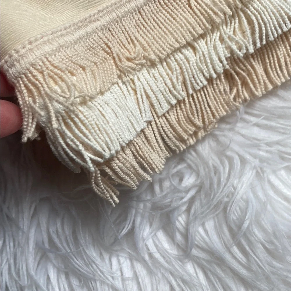 Lysse Vanilla Cream Fringe Hem Pants - Picture 4 of 11